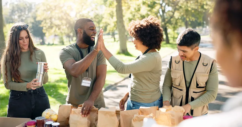 Support Worker with Client
